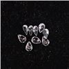 Image 1 : 4.17CTW PEAR CUT NATURAL UNHEATED BLUE AQUAMARINE GEMSTONES: 9PCS, 7MM X 4.7MM