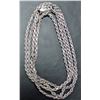 Image 1 : SILVER(7.21G), ROPE CHAIN 22", SUGGESTED RETAIL VALUE $230