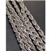 Image 2 : SILVER(7.21G), ROPE CHAIN 22", SUGGESTED RETAIL VALUE $230