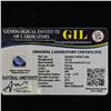 Image 3 : 55.24CT FANCY PURPLE AMETHYST WITH GIL CERTIFICATE: 25.92MM X 16.81MM X 17.13MM