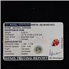 Image 3 : 5.20CT PEAR CUT NATURAL HEATED ORANGE SAPPHIRE WITH AGSL REPORT: 12.7MM X 8.8MM X 5.5MM