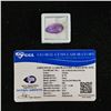 Image 1 : 8,70CT PEAR CUT NATURAL ENHANCED VIOLET AMETHYST WITH GCL CERTIFICATE: 18.1MM X 10.9 X 6.9MM