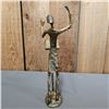 Image 3 : BRUTALIST STYLE CAST BRONZE CONDUCTOR STATUE: APPROX. 11.5" TALL