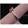 Image 2 : SILVER (2.68G) GENUINE RUBY (1CT) RING SUGGESTED RETAIL VALUE $200