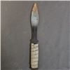 Image 4 : KUKRI KNIFE WITH LEATHER SHEATH, KRIS KNIFE WITH LEATHER SHEATH & THROWING KNIFE W/NO SHEATH