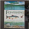 Image 2 : ASSORTED FISHING REELS, FISHING FLY STORAGE BOX (EMPTY) & FLY FISHING BOOK