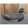 Image 2 : CARVED WOOD BLUEBILL HEN DUCK DECOY