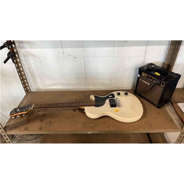 MAESTRO BY GIBSON ELECTRIC GUITAR & YAMAHA GA-10 AMP