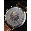 Image 4 : CHRONOGRAPH WATCH WITH TEXTURED LEATHER STRAP