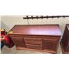 Image 3 : MEUBLES REGAZZI 4-DRAWER 2-DOOR CABINET WITH EXTRA HARDWARE 58" X 20" X 34" (MINOR COSMETIC DAMAGE)