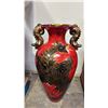 Image 1 : LARGE CHINESE DRAGON MOTIF PAINTED PLANTER POT 33"