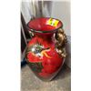 Image 2 : LARGE CHINESE DRAGON MOTIF PAINTED PLANTER POT 33"