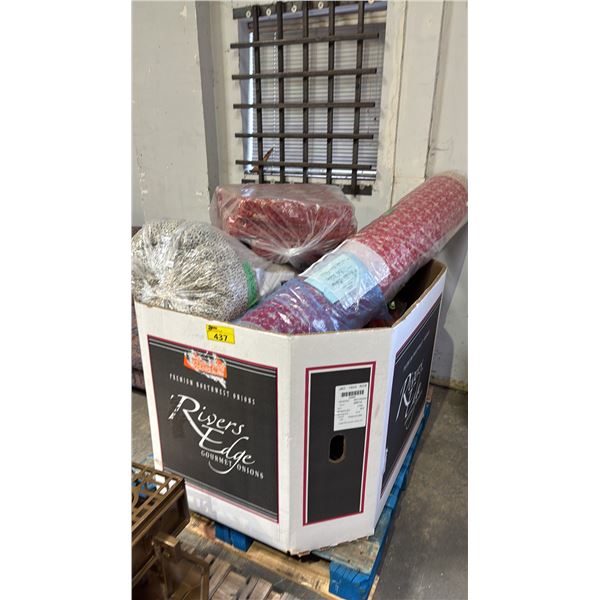 PALLET OF ASSORTED CUSHIONS & PILLOWS