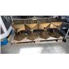 Image 3 : SET OF 4 METAL GAS WALL TORCHES/SCONCES