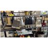 Image 1 : SHELF OF ASSORTED DECOR INCLUDING; DESK CLOCK, BOOK HOLDER STAND, JEWELRY & MORE