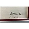 Image 2 : FRAMED & SIGNED ED POSA "SERENE ENCOUNTER" PRINT #33/60 *CERTIFICATION ON BACK*
