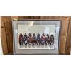 Image 1 : FRAMED & SIGNED ED POSA "FIRST PEOPLE" PRINT #33/60 *CERTIFICATION ON BACK*