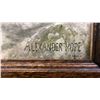 Image 2 : FRAMED VINTAGE ALEXANDER POPE "POINTER WITH PHEASANT" PRINT" PHEASANT FEATHER ON TOP SIDE OF FRAME