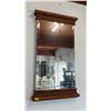 Image 1 : VINTAGE REGENCY STYLE WOOD FRAMED WALL MIRROR