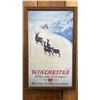 Image 1 : VINTAGE FRAMED WINCHESTER RIFLES & CARTRIDGES ADVERTISEMENT
