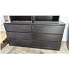 Image 3 : 6-DRAWER DRESSER WITH 2 FLOATING NIGHT STANDS