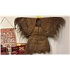 Image 1 : ANTIQUE CHINESE WOVEN PALM TRADITIONAL RAINCOAT