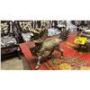 Image 1 : BRASS CHINESE DRAGON FIGURINE 9" X 8"