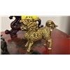Image 2 : REDWOOD CHINESE DRAGON FIGURINE, BRASS CHINESE DRAGON FIGURINE & BRASS CHINESE HORSE FIGURINE