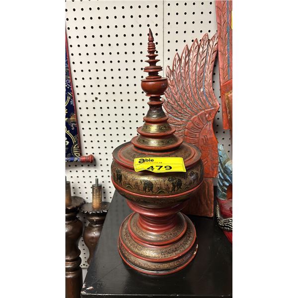 BURMESE OFFERING VESSEL 20"