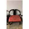 Image 3 : SET OF 2 CHINESE CHAIRS WITH CUSHIONS