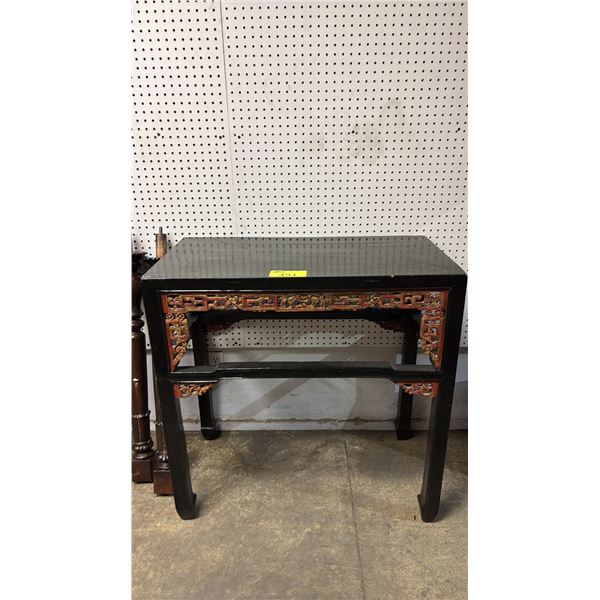 CHINESE MOTIF HALL TABLE 34" X 18" X 35"