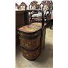 Image 2 : ANTIQUE CHINESE LACQUER BOX WITH LID 17" X 11" X 25"