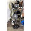 Image 1 : KING CANADA KC-880 8" BENCH GRINDER WITH DISCS, DELTA BUFFING COMPOUND KIT & ASSORTED EXTRA PARTS