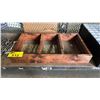 Image 3 : SHELF OF ASSORTED TOOLS INCLUDING; ORGANIZERS WITH CONTENTS, WRENCHES, SAW & MORE