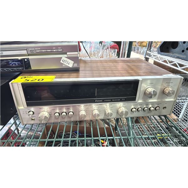 SANSUI STEREO RECEIVER 771
