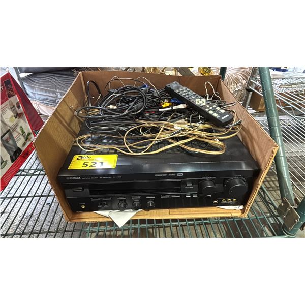 YAMAHA DIGITAL SOUND AV RECEIVER RX-V596 WITH REMOTE