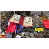 Image 2 : SHELF OF ASSORTED ITEMS INCLUDING; REINDEER DECOR, GLASS CONTAINERS, CHRISTMAS DECOR & MORE