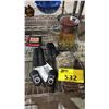 Image 2 : ASSORTED ITEMS INCLUDING; VASE, RADIOS, SHOTGUN SHELL BELT & MORE
