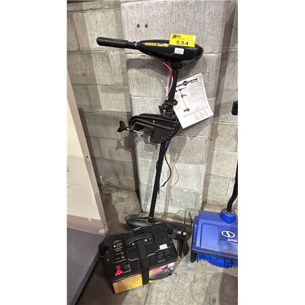MINN KOTA ENDURA TROLLING MOTOR & MINN KOTA TROLLING MOTOR POWER CENTER