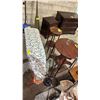 Image 1 : IRONING BOARD & 2 HANGING FLOWER BASKET STANDS
