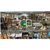 Image 1 : SHELF OF ASSORTED ITEMS INCLUDING; DECORATIVE BIRD CAGE, JEWELRY STAND, SNOW WHITE & THE SEVEN