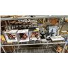 Image 1 : SHELF OF ASSORTED ITEMS INCLUDING; ROYAL DOULTON SANTA CLAUSE FIGURINES, SNOW GLOBES, REINDEER