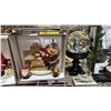 Image 3 : SHELF OF ASSORTED ITEMS INCLUDING; ROYAL DOULTON SANTA CLAUSE FIGURINES, SNOW GLOBES, REINDEER