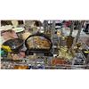 Image 3 : SHELF OF ASSORTED ITEMS INCLUDING; CHINESE DECOR, PICTURE FRAMES, CANDLE HOLDER & MORE