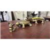 Image 2 : 3 ASSORTED BRASS FIGURINES