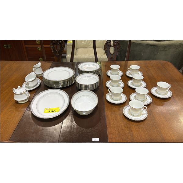 NORITAKE LEGACY SPLENDOR 44-PC FINE BONE CHINA SET