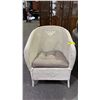 Image 1 : ANTIQUE WICKER CHAIR