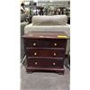 Image 1 : 3-DRAWER END TABLE 21.5" X 11.5" X 22"