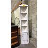 Image 1 : WOOD CORNER CABINET 16" X 73"