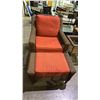 Image 2 : 3-PC PATIO SET INCLUDING; SOFA, CHAIR WITH OTTOMAN & 2-TIER TABLE